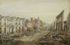 Châteaudun, la ville après le bombardement du 18 octobre ...