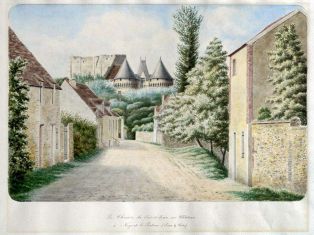 Le chemin de Saint-Jean au Château à Nogent-le-Rotrou (Eure-et-Loir) (titre inscrit)