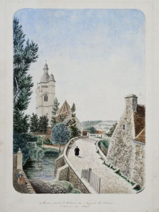 Ancien pont Saint-Hilaire de Nogent-le-Rotrou (détruit en 1853) (titre inscrit)