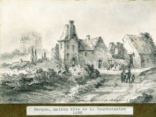 Margon, maison dite de la Bourbonnaise 1850
