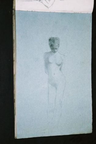 Etude de nue féminin ; © Matthieu Dussauge