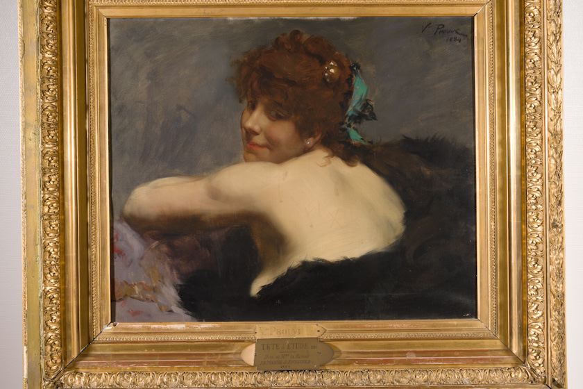 Figure de femme, étude 1884