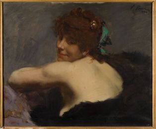 Figure de femme, étude 1884 ; © Claude Philippot