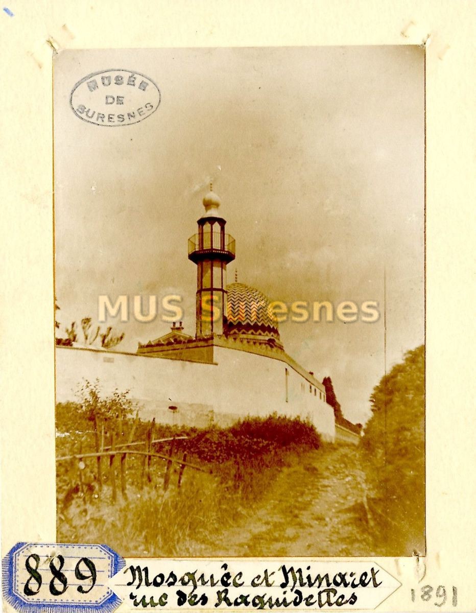 Mosquée et minaret - Rue des Raguidelles
