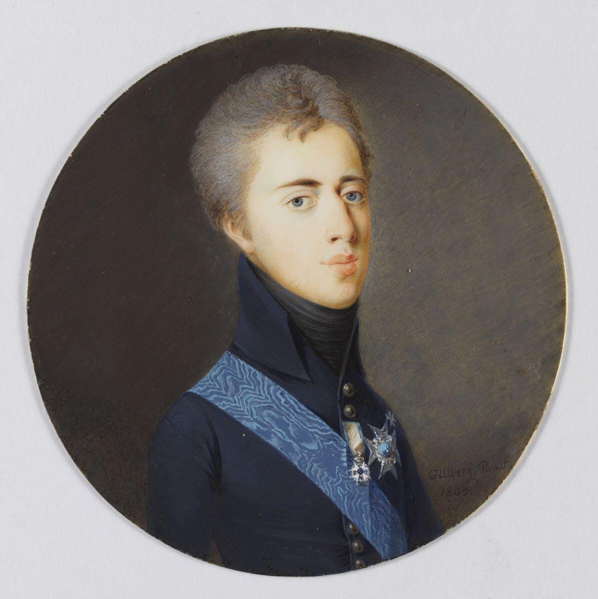 Portrait de Gustav IV Adolf (1778-1837), roi de Suède