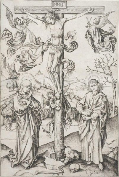 La Crucifixion aux quatre anges