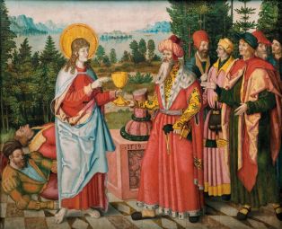 Saint Jean l'Evangéliste bénissant la coupe de poison