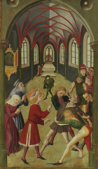 Saint Guy guérissant un possédé ; © Le Réverbère / Mulhouse ; © Musée Unterlinden