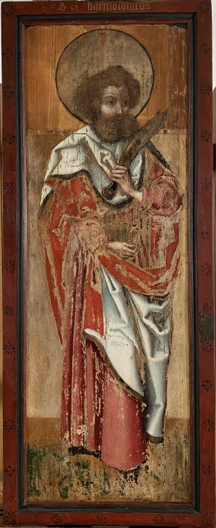 Retable de saint Barthélemy et de sainte Madeleine ; © Photos après restauration (mars 2024) : Julie Sutter ; © Musée Unterlinden