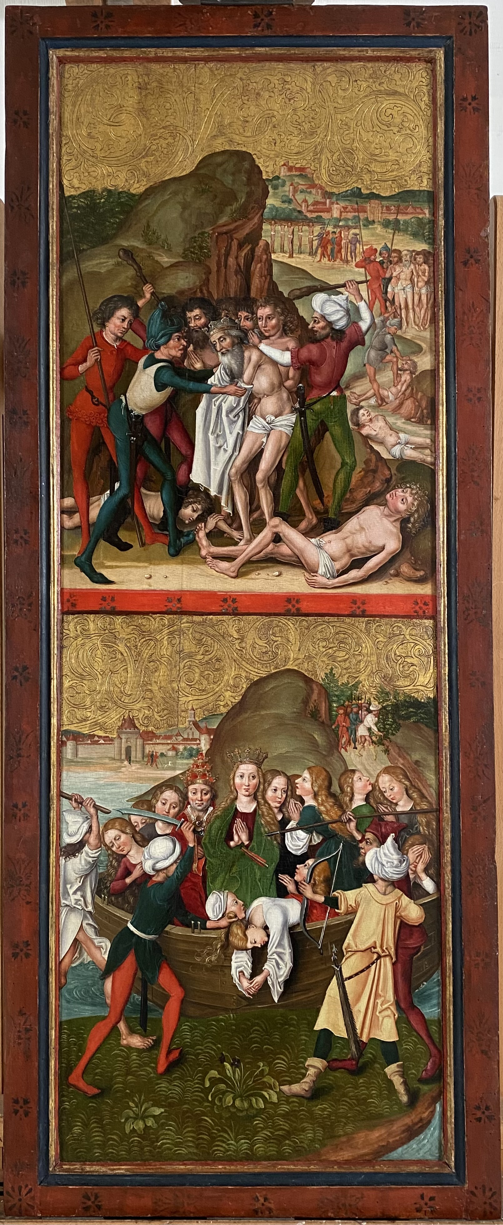 Retable de saint Barthélemy et de sainte Madeleine