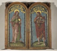 Retable de Bergheim : les deux saints Jean