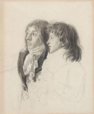 Portrait présumé de Philippe Yves et Jean-Jacques Karpff
