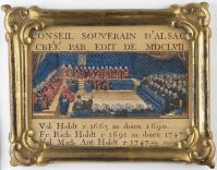 Conseil souverain d'Alsace créé par édit de MDCLVII [1657]