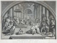 La Donation de Constantin (Constantin donnant Rome au Pap...