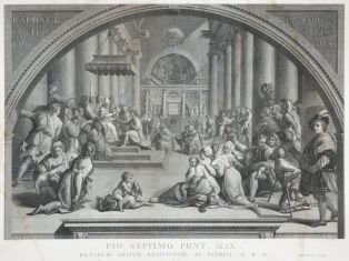 La Donation de Constantin (Constantin donnant Rome au Pape Sylvestre 1er)