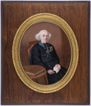 Portrait de Louis Maimbourg (1773-1854), curé de Colmar ; © KEMPF Christian
