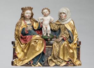 Retable de sainte Anne, la Vierge et l'Enfant ; © Christian KEMPF ; © Musée Unterlinden
