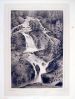 lithographie ; Souvenirs des Pyrénées Grande cascade du P...