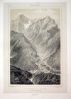 lithographie ; EAUX-BONNES / LE PIC DU GER Souvenirs des ...