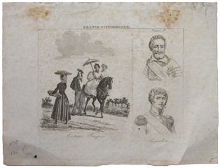 lithographie ; FRANCE PITTORESQUE/Costumes Basques