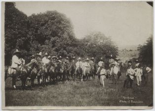 tirage photographique ; "Rancheros" State of Guerrero - Les cavaliers insurgés
