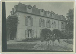 tirage photographique ; Mauléon - La Rupechize (ancien hôtel d'Arrainy)