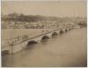 tirage photographique ; Le pont Saint-Esprit et la rive d...