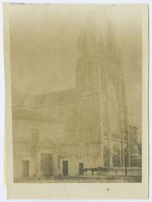 tirage photographique ; Bayonne - Ancienne église des Capucins dite aussi de Saint-André