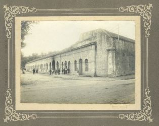 tirage photographique ; Bayonne - Les casemates vue de l'intérieur