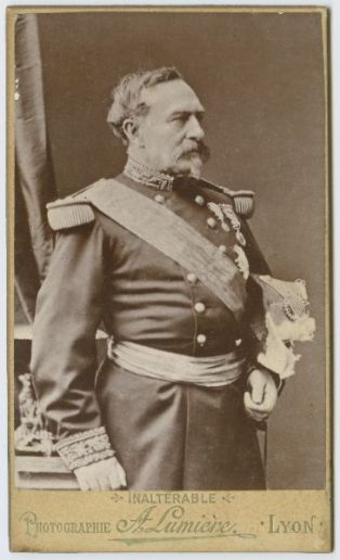 tirage photographique ; Général Bourbaki