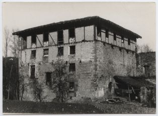 tirage photographique ; Torre-zarra de Zaldibar (Vizcaya)