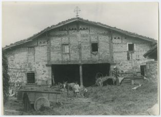 tirage photographique ; Caserio tipico Gastelu-Goikoa (Abadiano)