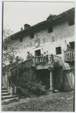 tirage photographique ; Caserio de Ceanuri (Vizcaya)