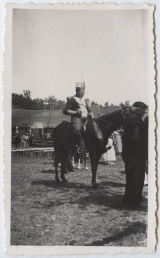 tirage photographique ; Pastorale de Roland - Deuxième représentation - Le 18 mai 1936 - Charlemagne