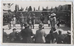 tirage photographique ; Pastorale de Roland - Deuxième représentation - Le 18 mai 1936 - Bataille (p19)