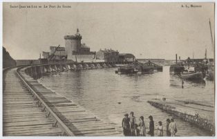 carte postale ; Saint-Jean-de-Luz - Le Port de Socoa