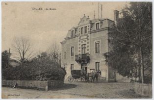 carte postale ; Anglet - La Mairie