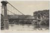 carte postale ; Cambo-les-Bains - Le Pont suspendu