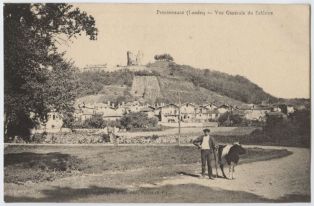 carte postale ; Peyrehorade (Landes) - Vue Générale de Sablotte