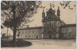 carte postale ; Bayonne - Chapelle du Couvent du Refuge