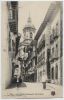 carte postale ; Fontarabie (Espagne) - Calle mayor