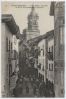 carte postale ; Fuenterrabía - Calle Mayor, Procesion de ...