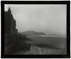 plaque de verre photographique ; Zarautz - La plage, côté...