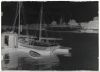 plaque de verre photographique ; Bayonne - Yacht Saint-Jo...
