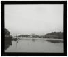 plaque de verre photographique ; Bayonne - Le port pris d...