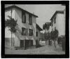 plaque de verre photographique ; Espelette - Maison et cr...