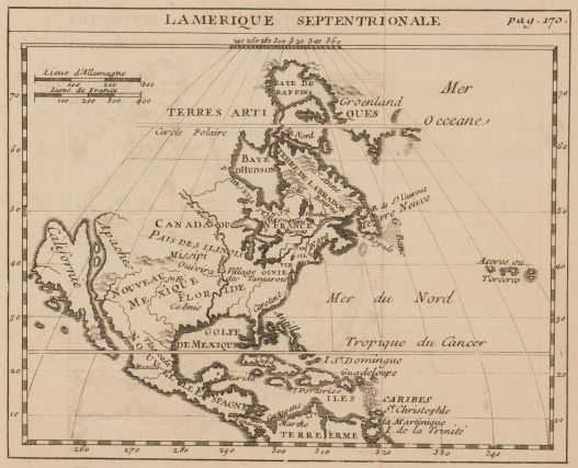 Cartes de l'Amérique Septentrionale et Méridionale (titre factice)