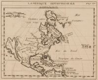 Cartes de l'Amérique Septentrionale et Méridionale (titre...