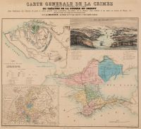 Carte générale de la Crimée ou Théâtre de la guerre en Or...