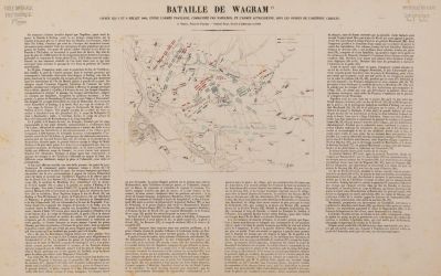 Plans des Batailles de Wagram et de Friedland (titre factice) ; © Nicolas Leblanc / Département de la Meuse